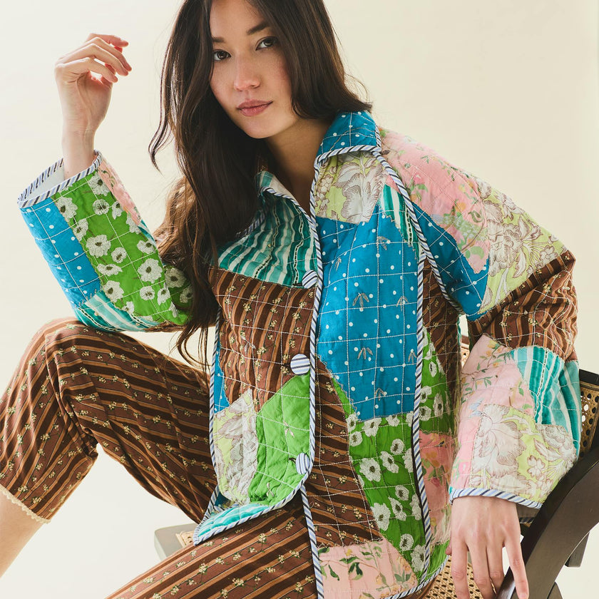 Quilted Scrap Jacket, Spring 2026 Scraps