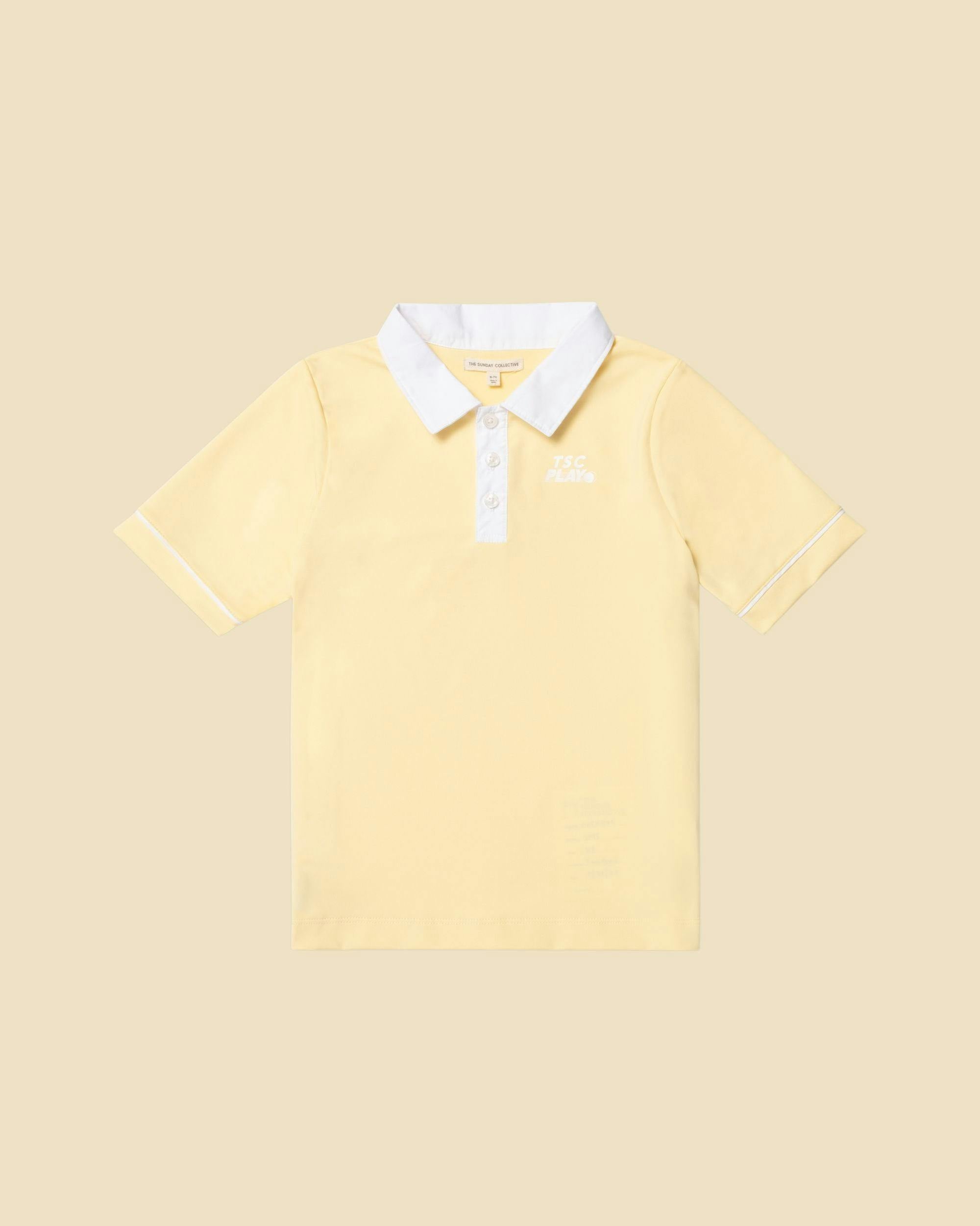 Performance Play Polo in Yellow