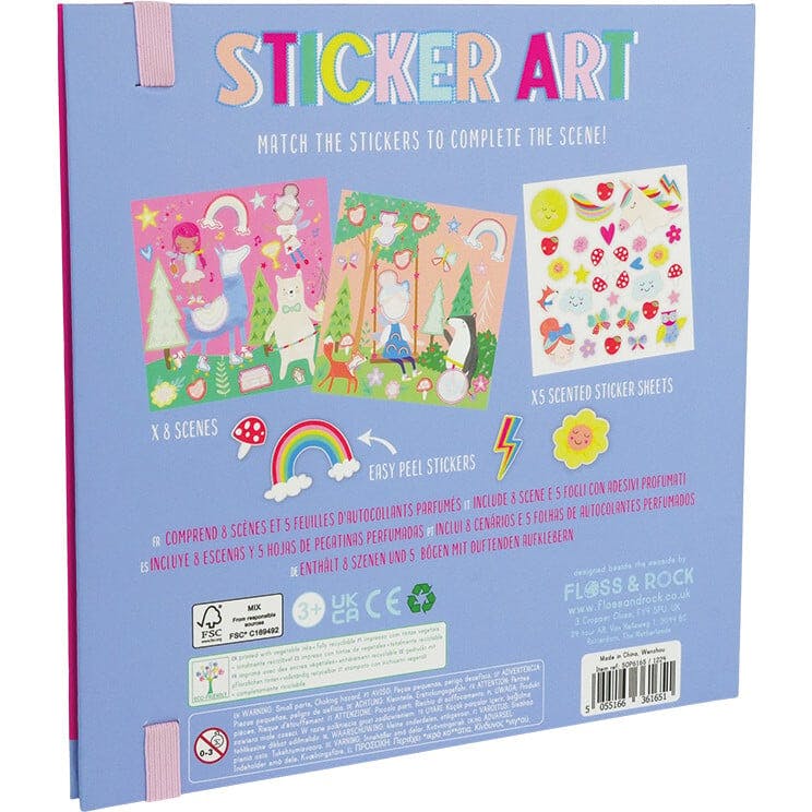 Sticker Art  Book - Rainbow Fairy