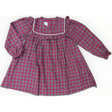 Britta Dress in Holiday Plaid