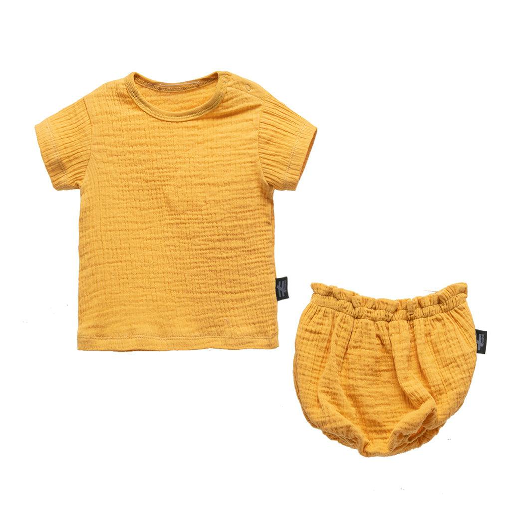 Mustard Bloomers Outfit