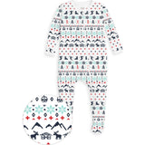 The Organic Zipper Footie [Ski Club]
