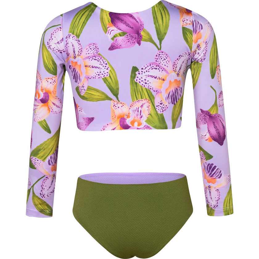 ORQUIDEAS ANGGIE LILA - SUN LONGSLEEVE BIKINI