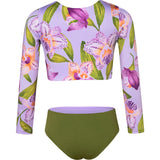 ORQUIDEAS ANGGIE LILA - SUN LONGSLEEVE BIKINI