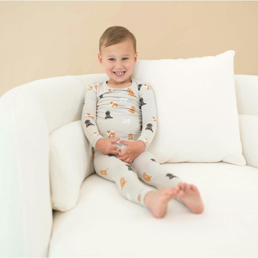 Toddler Pajama Set, Fluffy Dog