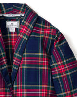 Kid's Brushed Twill Robe in Windsor Tartan