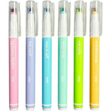 Noted! 2-in-1 Micro Fine Tip Pen and Highlighters - Set of 6