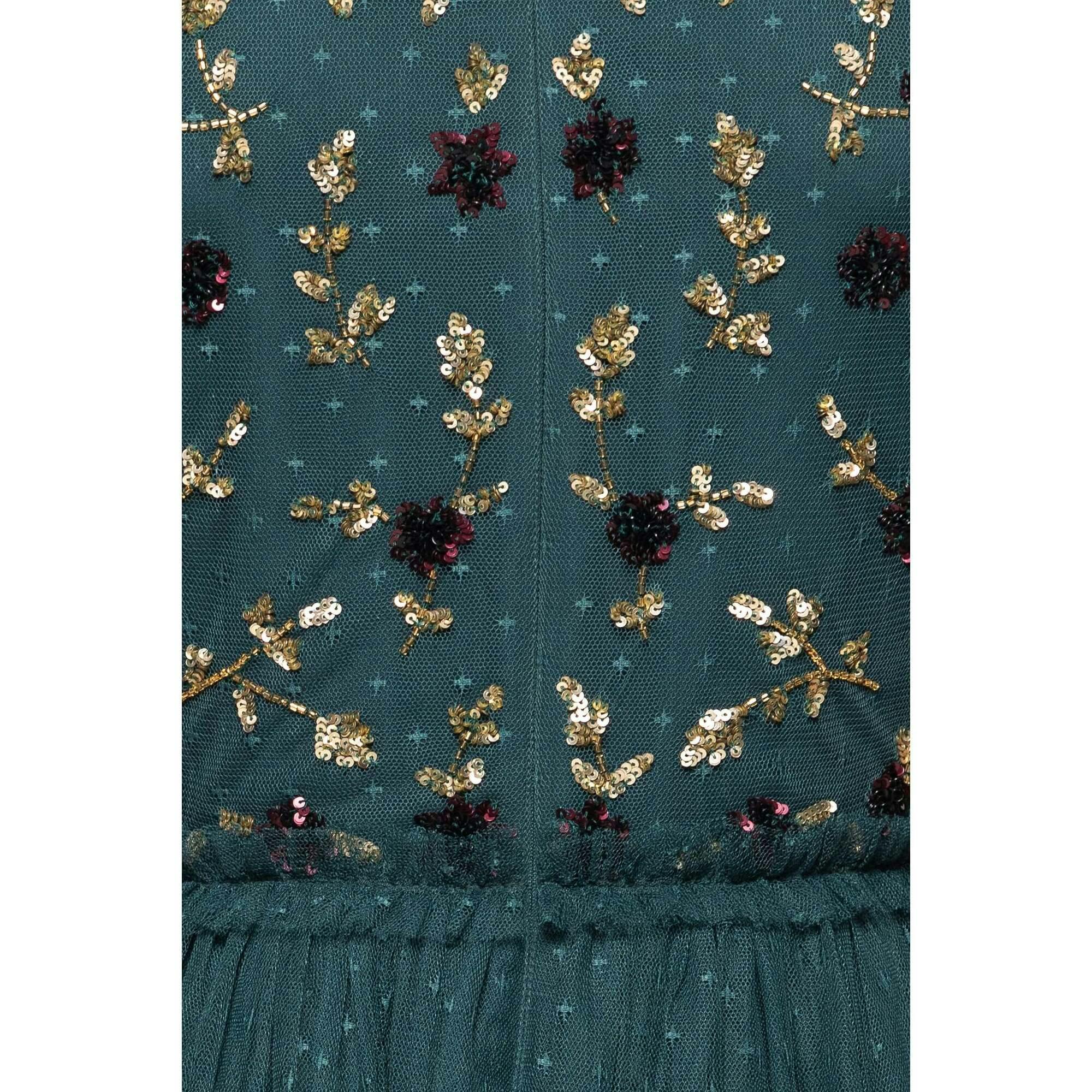 Adara Dress in Green