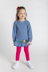 Knit Set With Flowers