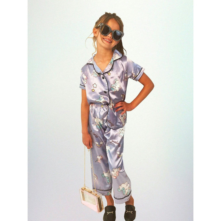 Magic Silk Short Sleeve Pajama Set