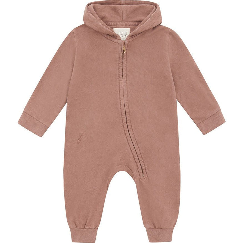 Organic Cotton Jumpsuit, Brown