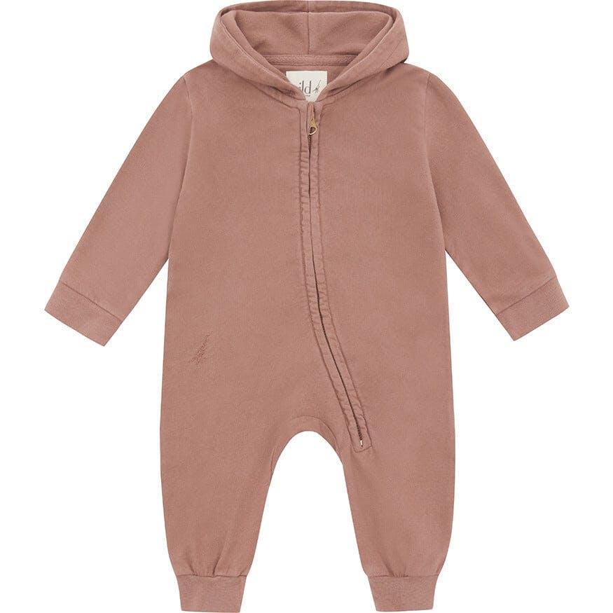 Organic Cotton Jumpsuit, Brown