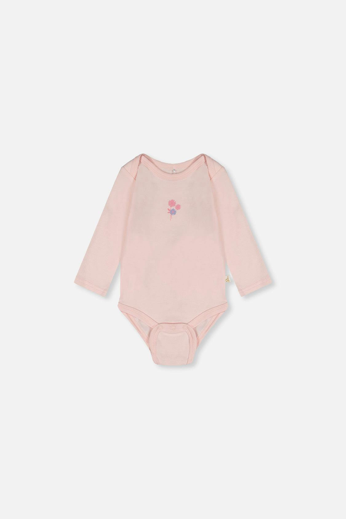 Organic Cotton Onesie Very Pale Pink