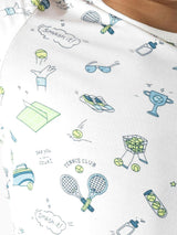Tennis Bamboo Kids Pajama Short Set