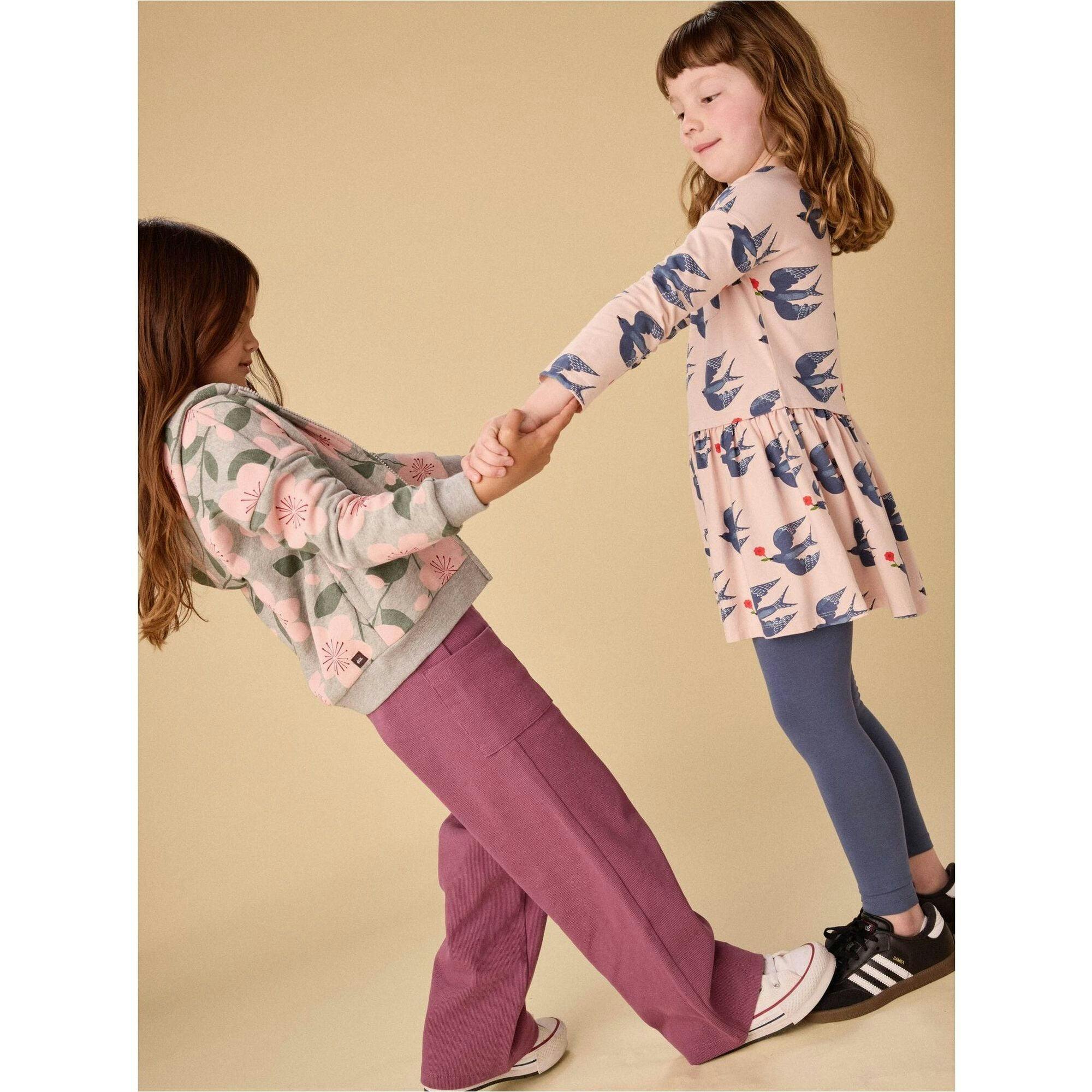 Printed Pocket Play Dress, Pink