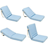 Take Anywhere Folding Chair: La Mer Med Blue