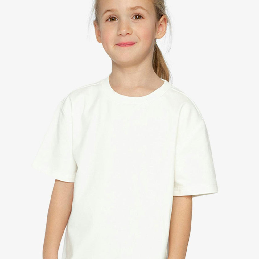 Heavy Jersey Wide Short Sleeve T-Shirt White