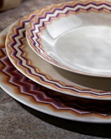 ZIG ZAG JARRIS 156 Set 2 Pcs. Soup Plate - Ø 22 Cm