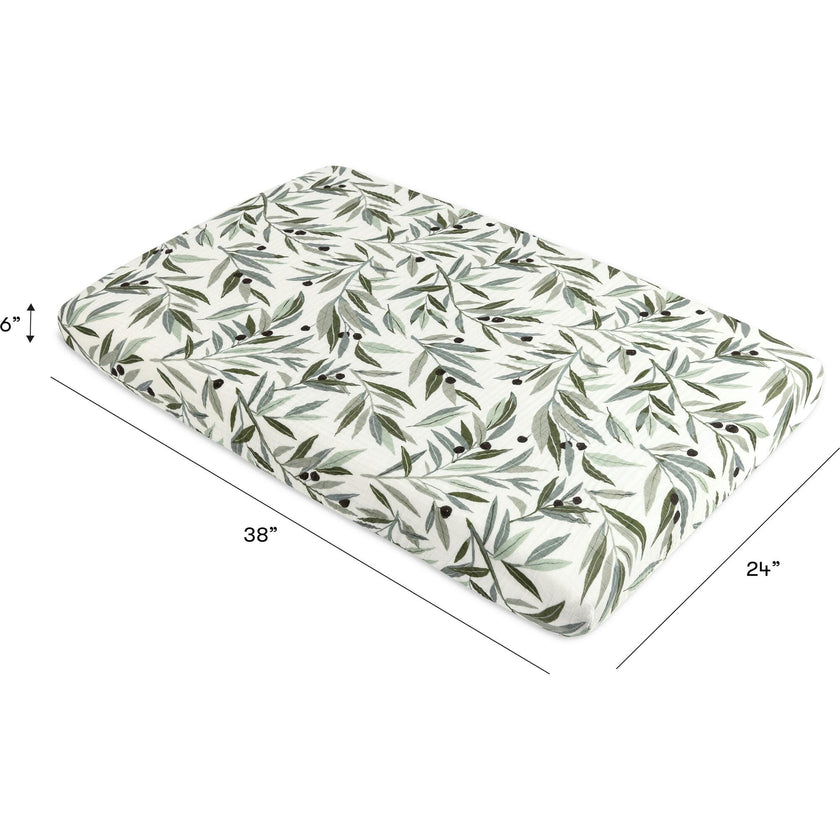 Organic Muslin Cotton Mini Crib Sheet