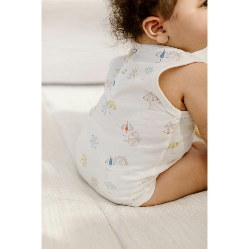 Print Tank One-Piece, Cream