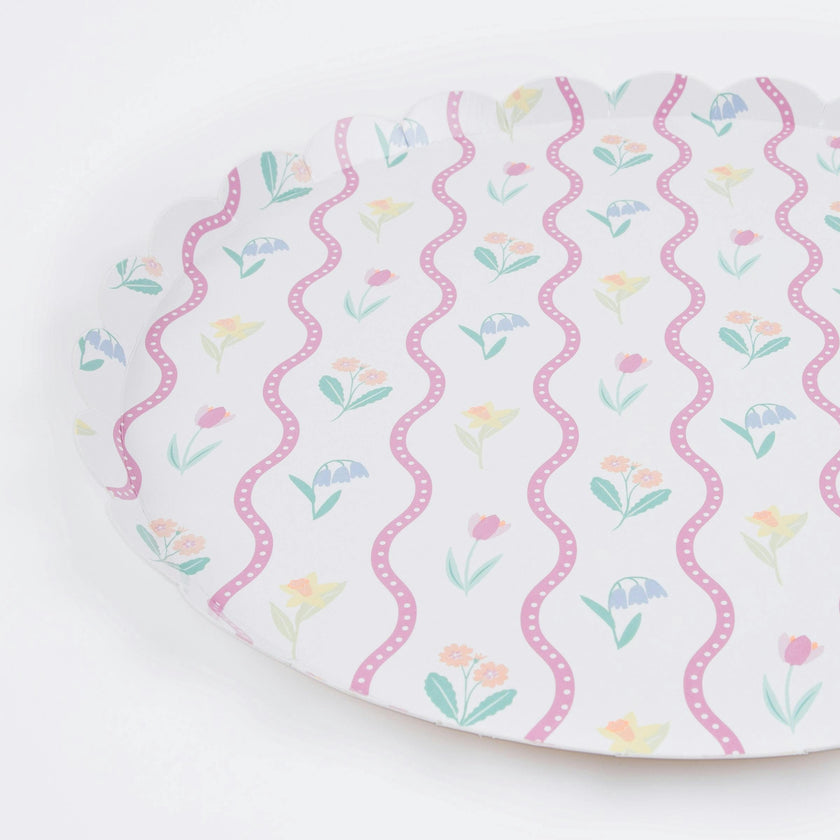 Bloomsbury Floral Pattern Dinner Plates