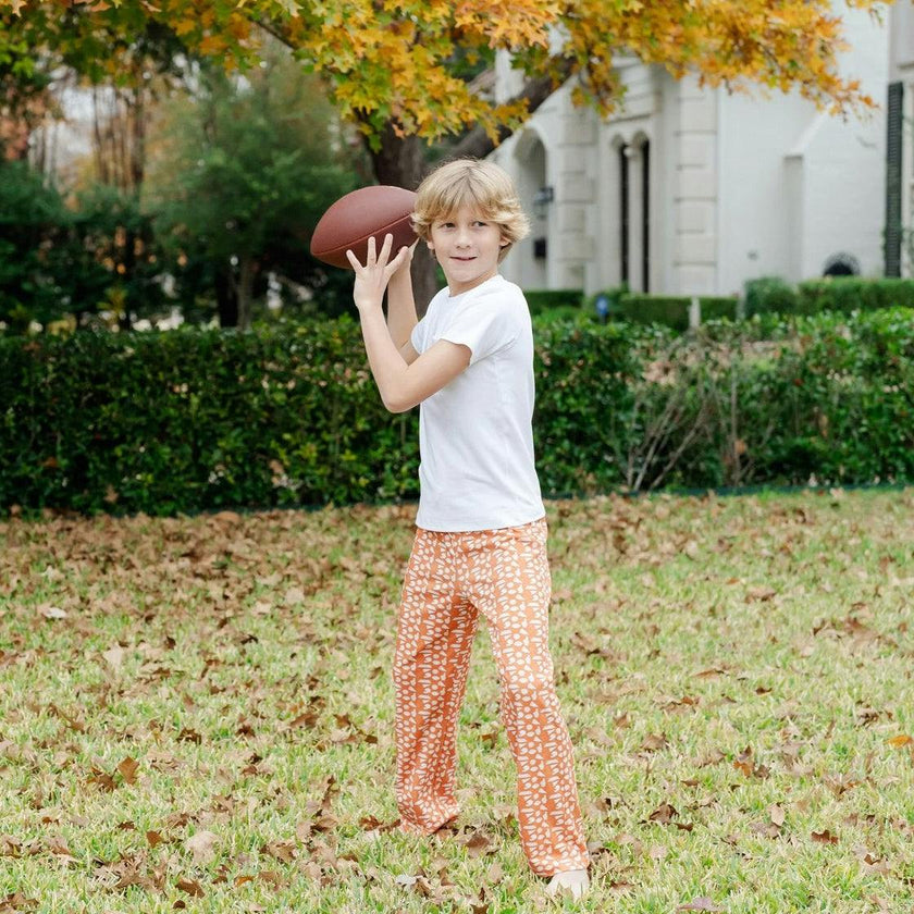Beckett Boys' Hangout Pant - Pep Rally Orange