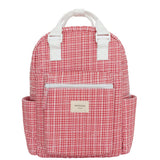 Poppy Gingham Coated Everyday Backpack