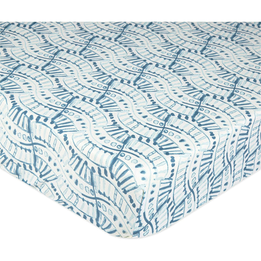 Crib Sheet (Indigo)