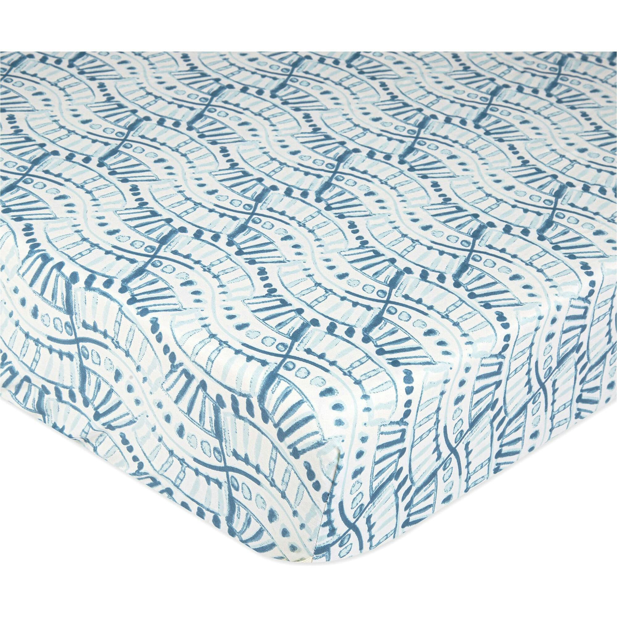 Crib Sheet (Indigo)
