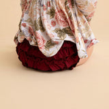 Kristiana Peplum Ruffled Bummie Set