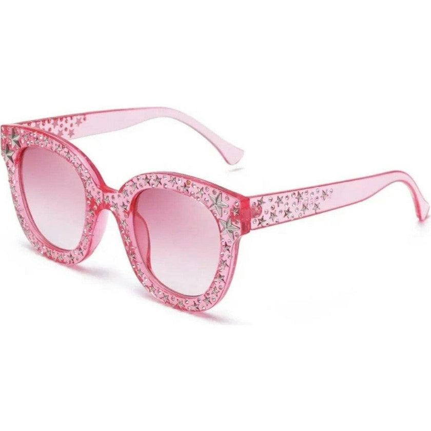 Crystal Star Sunglasses Black