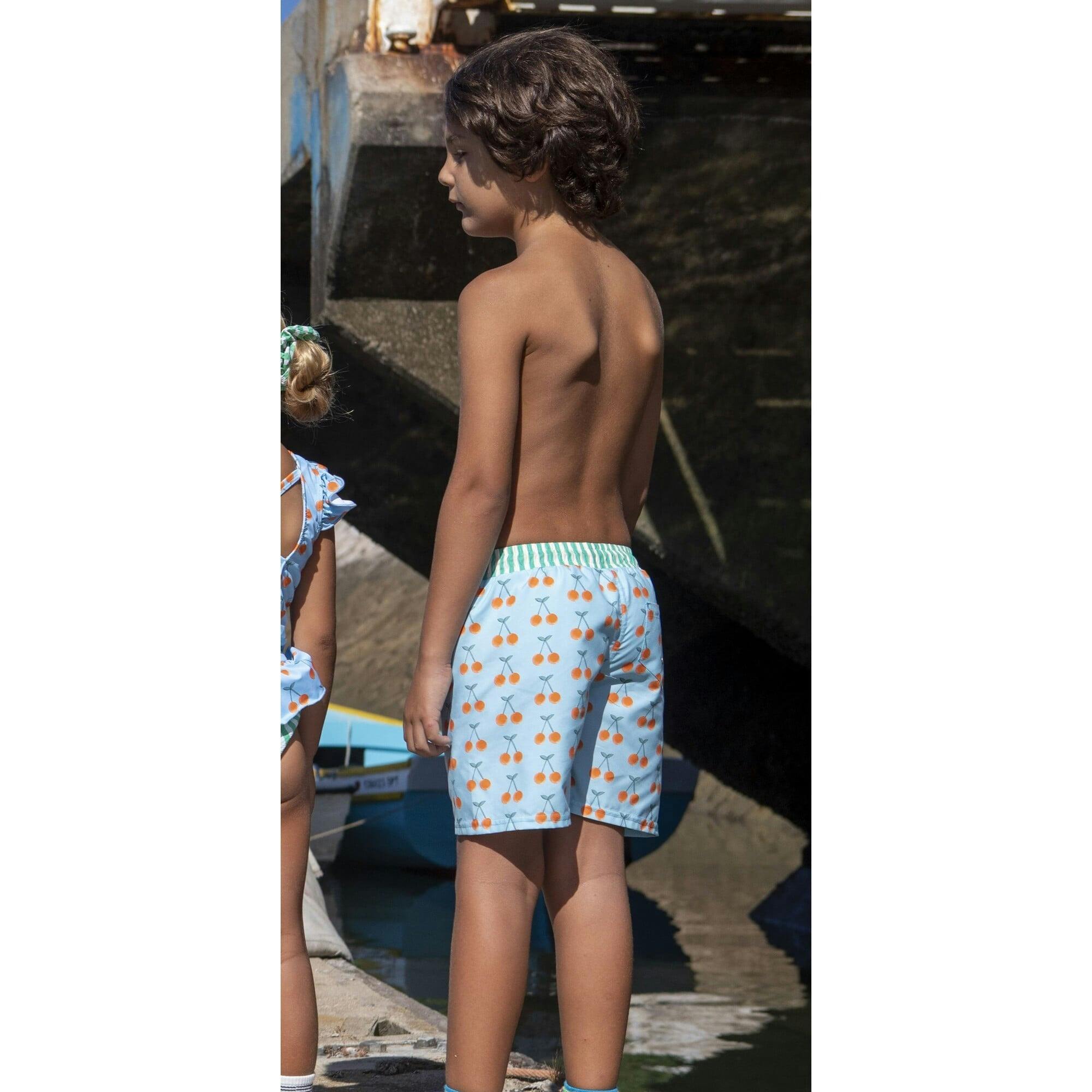 Cherry pop classic swim shorts