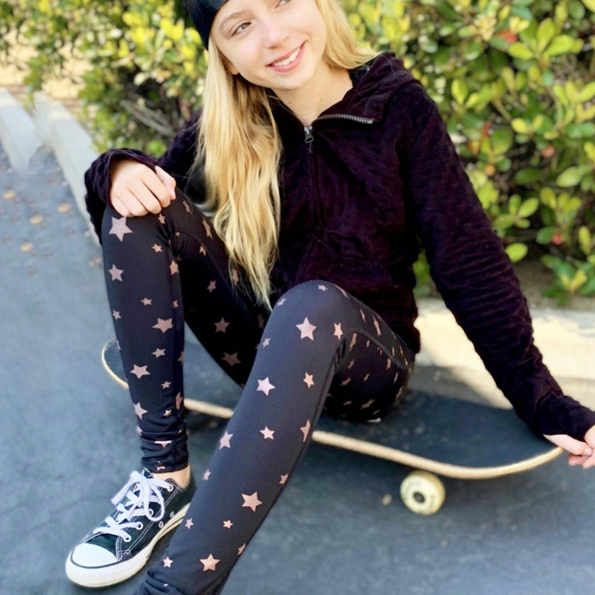 Shelbie Star Print Activewear Leggings