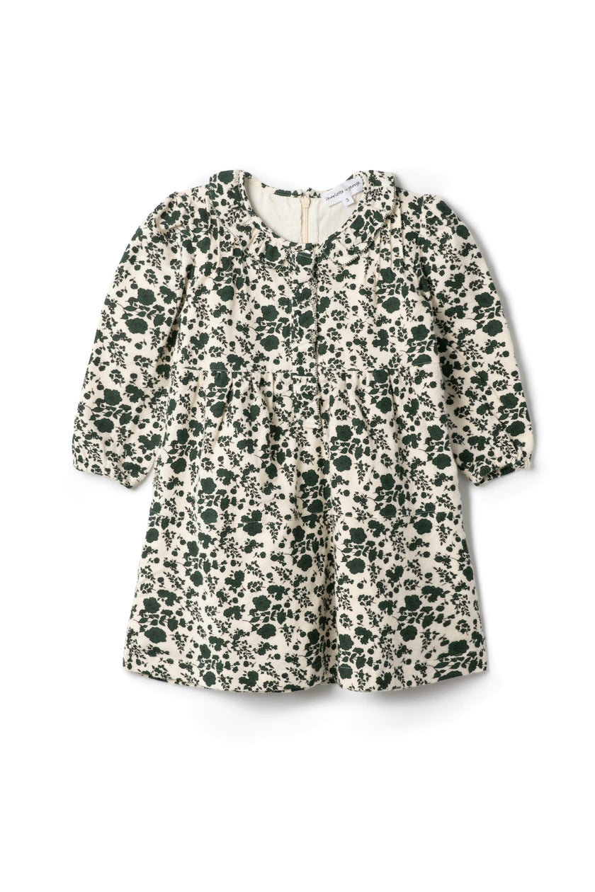 Woven Flannel Button Front Dress