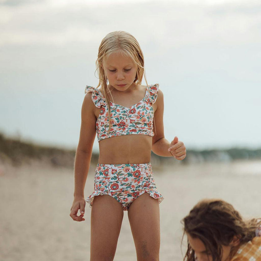 Ruffle 2 Piece Bikini | UPF + Recycled - In Bloom