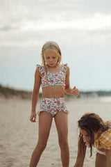 Ruffle 2 Piece Bikini | UPF + Recycled - In Bloom