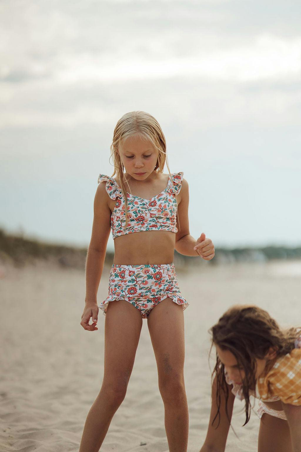 Ruffle 2 Piece Bikini | UPF + Recycled - In Bloom