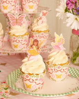 Garden Fairy Toppers - 24 sets of liners + toppers