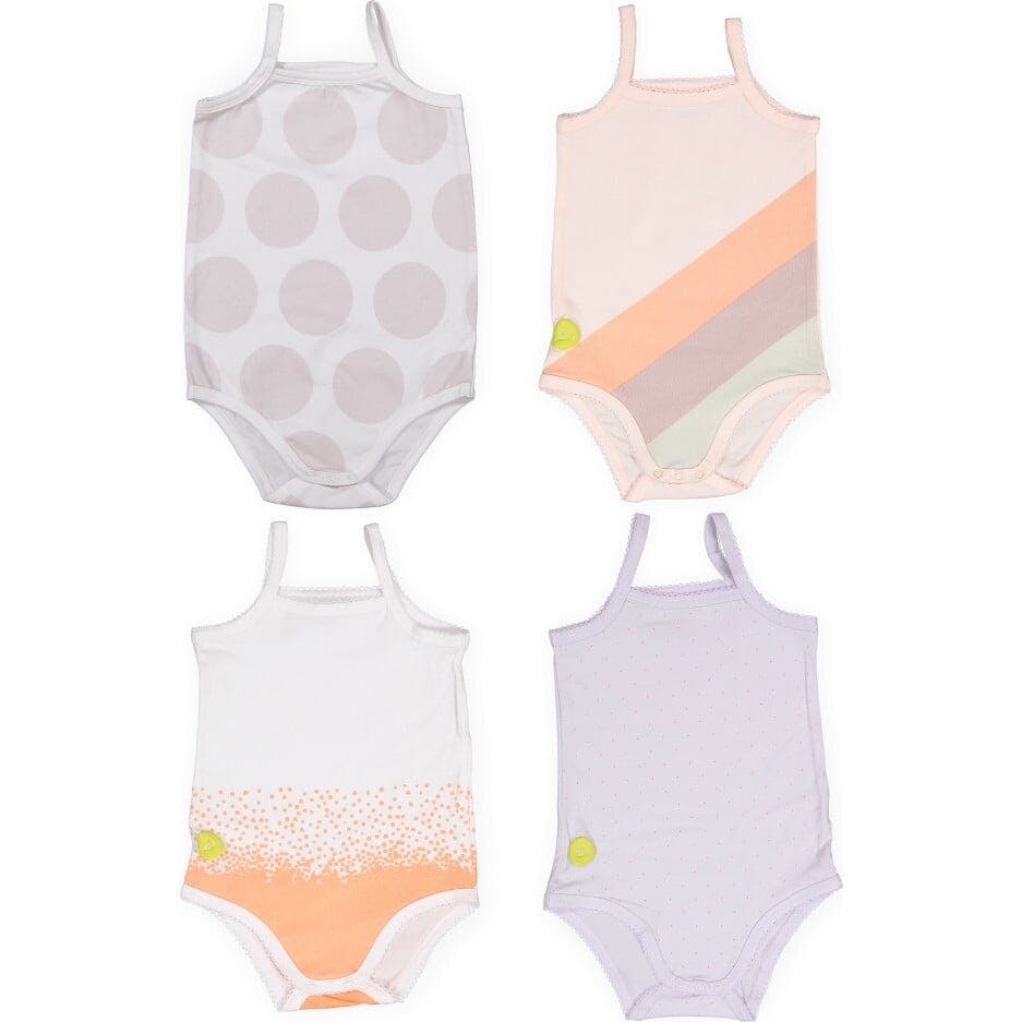 Baby Girl's Sleeveless Onesie Set