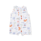 Club Mediterranean - Sleeveless Shortie Romper