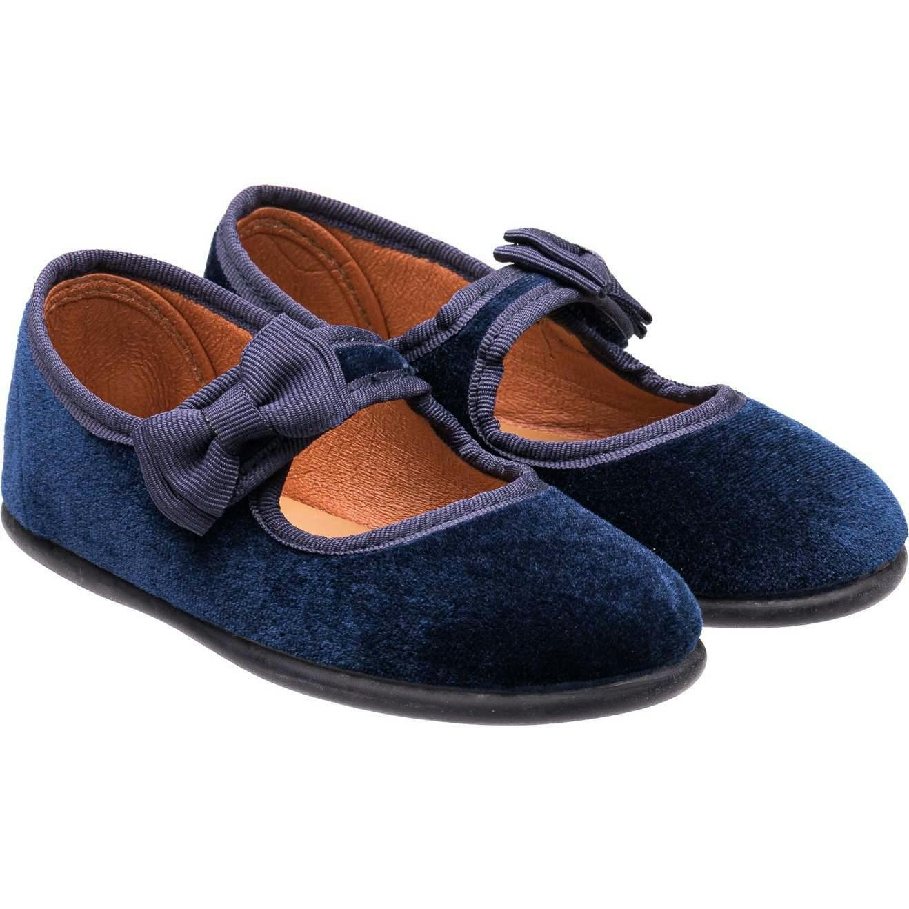 Velvet Bow Mary Jane