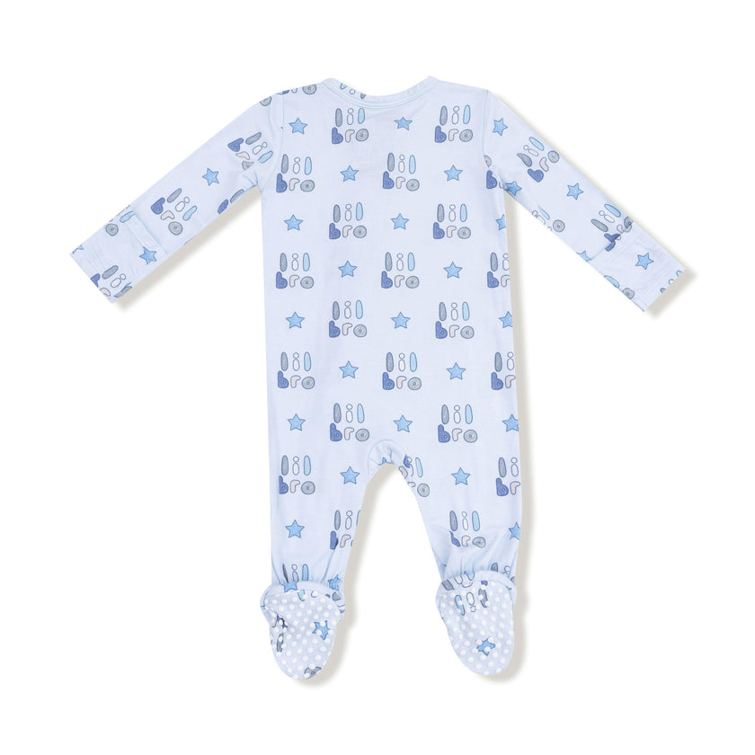 Lil Bro - 2 Way Zipper Footie