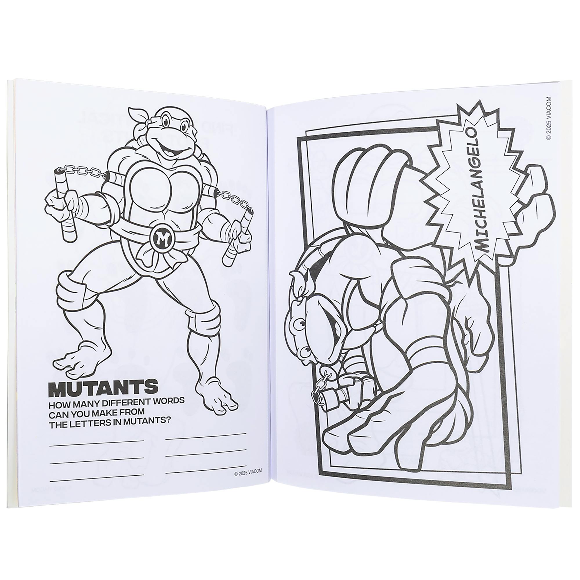 Color Activity: TMNT