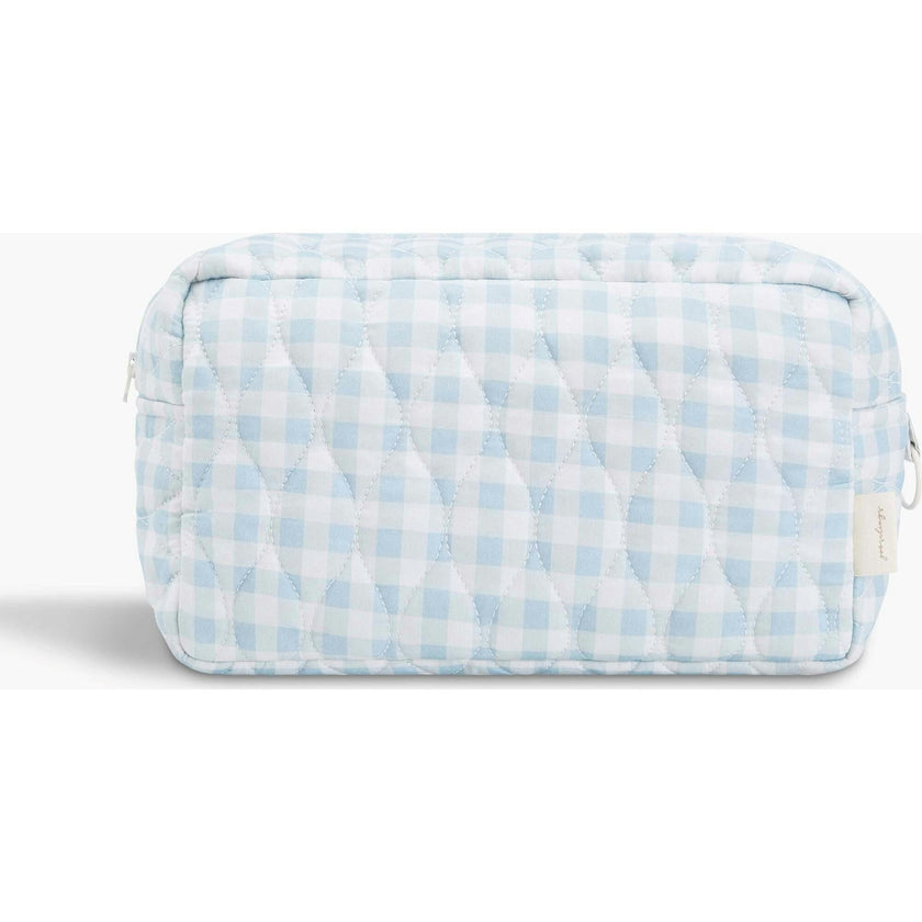 Toiletry Pouch Picnic Gingham Blue