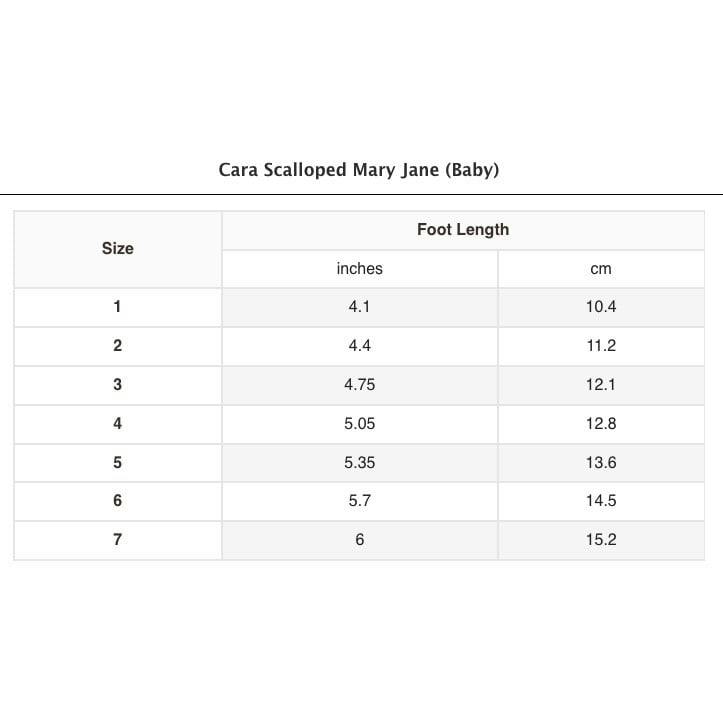 Cara Scalloped Mary Jane (Baby)