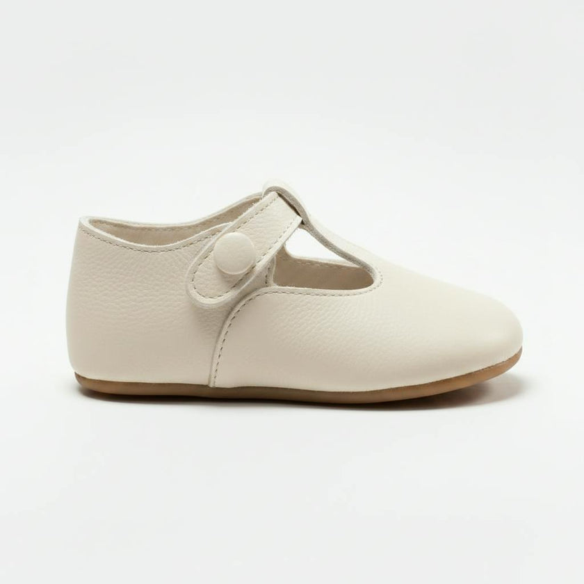Alex Pre-Walker Baby Shoes - Ivory
