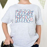 Home Run Patch Short Sleeve T-Shirt - Ash
