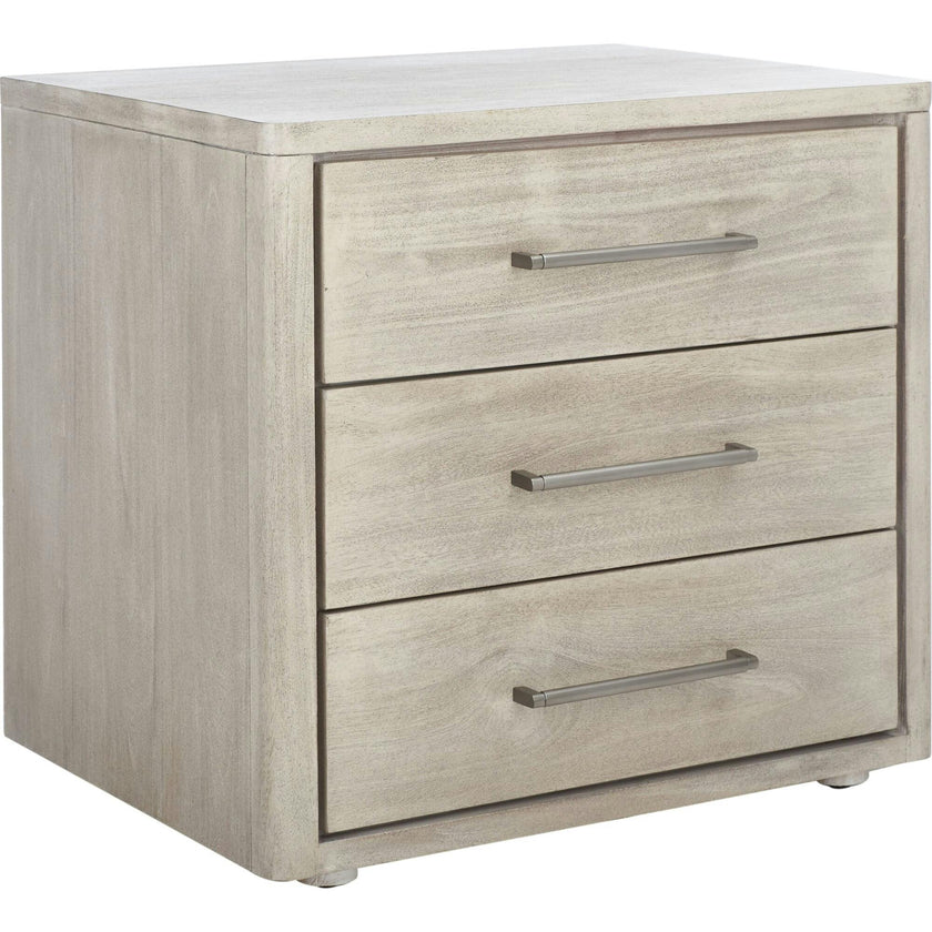 Rosey 3 Drawer Nightstand