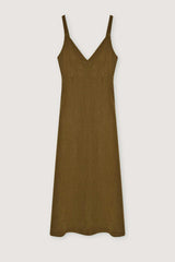 Bulbine Woman Dress Earthy Olive