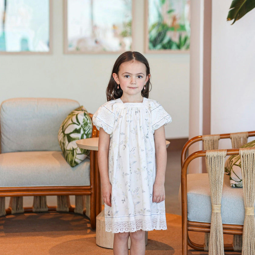 Pretty Poppies Short Sleeve Dress